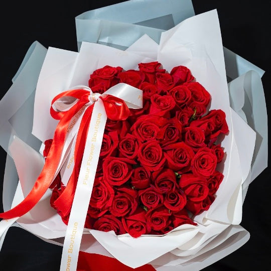 BOUQUET 75 RED ROSES