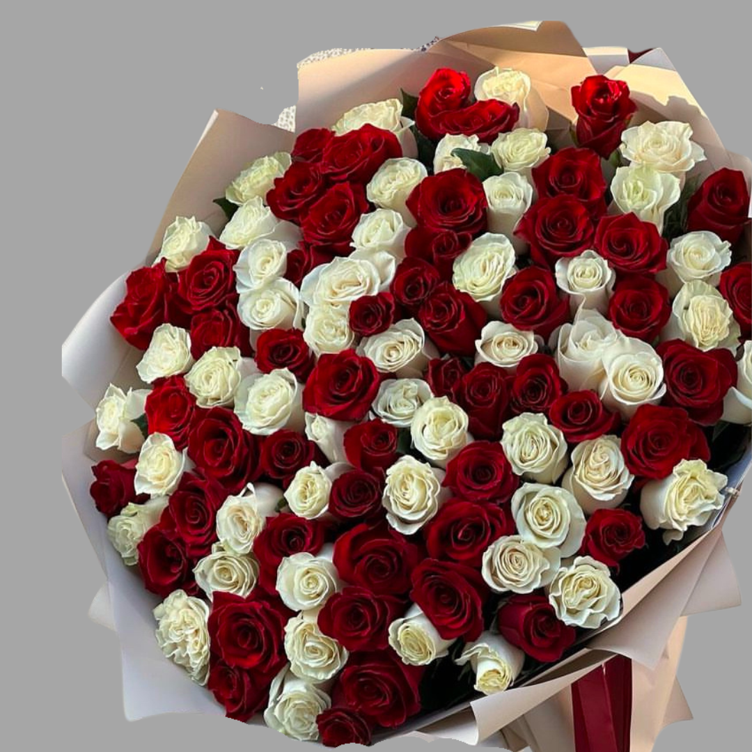 Red & White Bouquet